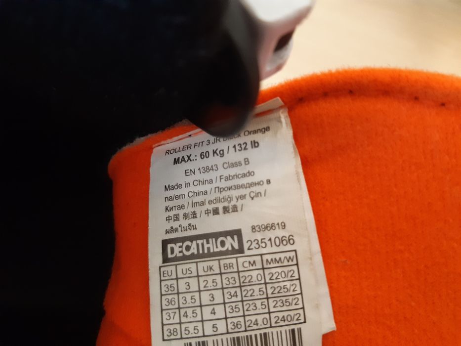 Rolki dla dzieci OXELO rozm. 35-38