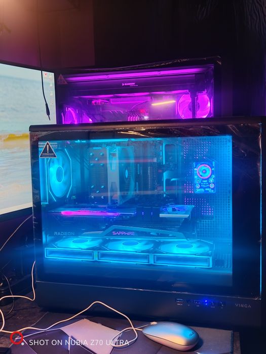 Непоганий комп'ютер для ігор та роботи.AMD RYZEN 5 7400F