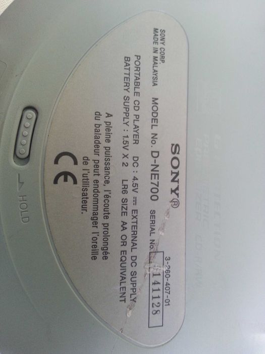 Discman Sony D-NE700