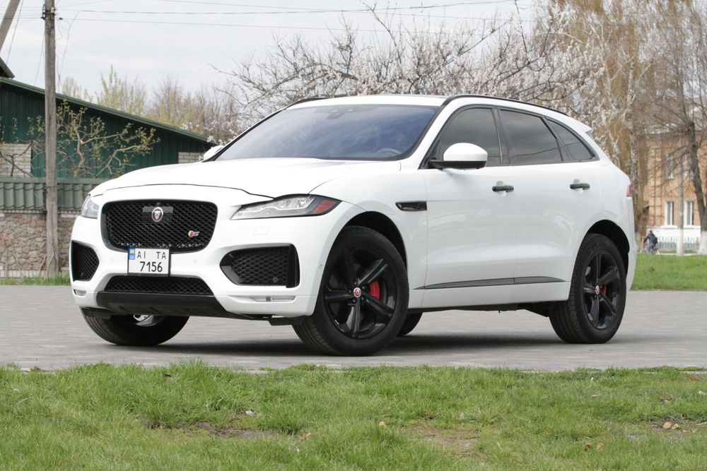 Jaguar F-PACE S 3.0 Supercharged AWD 380 к.с. | Максимальна комплектація | 2020
