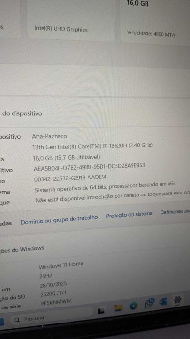 Lenovo Ideapad Slim 3 NOVO | Intel i7 + 16GB RAM + 1TB
