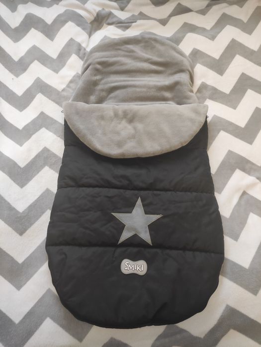 Śpiworek do wózka spacerówki Smiki