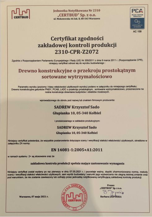 kantówka 100x100 świerkowa sucha 10x10 altana domek pergola