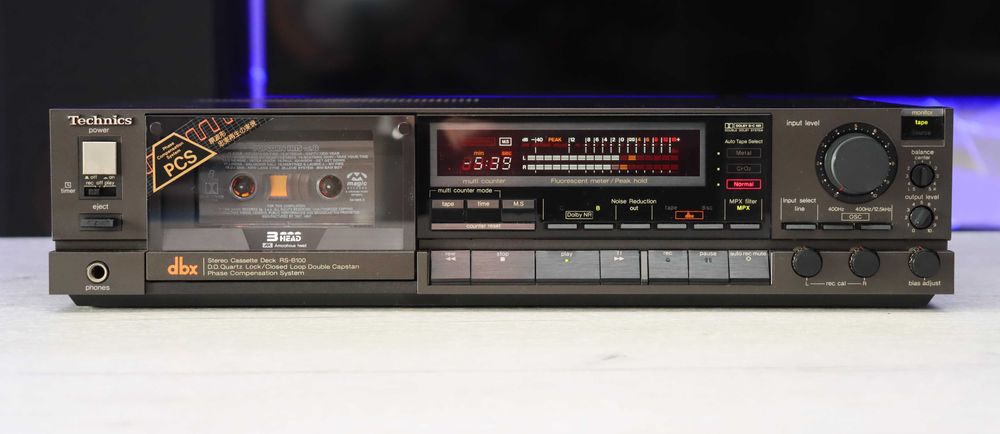 Technics RS-B100 Bardzo ładny Oryginalny Gwar. Pioneer Akai Nakamichi