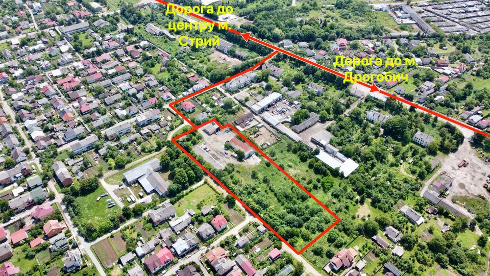 Продаж землі в м.Стрий для будівництва!