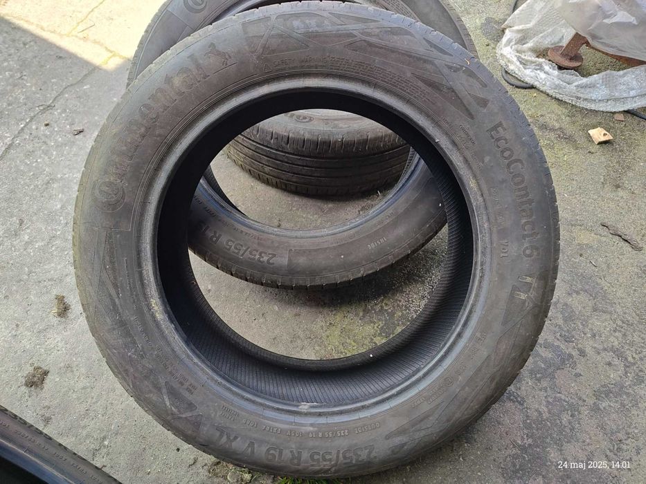 Opony letnie 235/55 R19 V XL Continental EcoContact 6