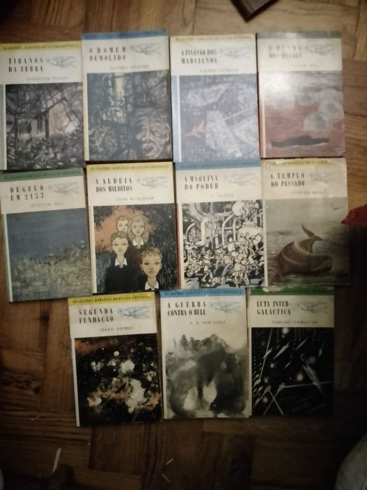 Livros saldo Ns muito baixos da coleçao F.cientifica argonauta Desde2E