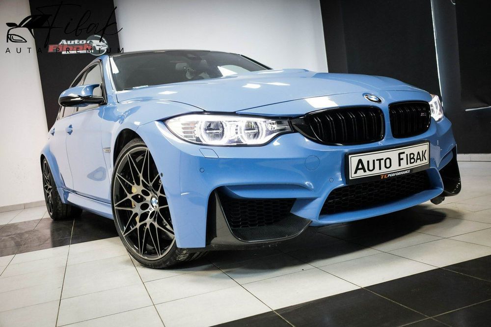 BMW M3 M3*Ceramiczne hamulce*Carbonowy dach*Marina Blau*TC Performance