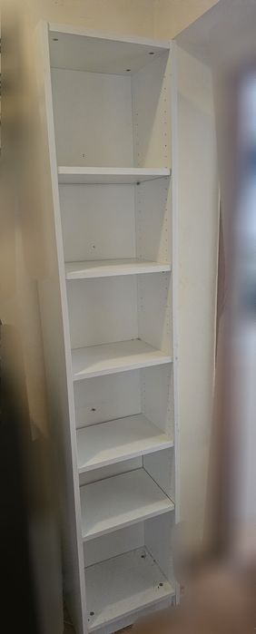 Regał 6 półek  Ikea 202cm biały