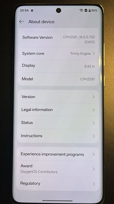 Oneplus 12 512GB 16GB DUAL SIM (Global)