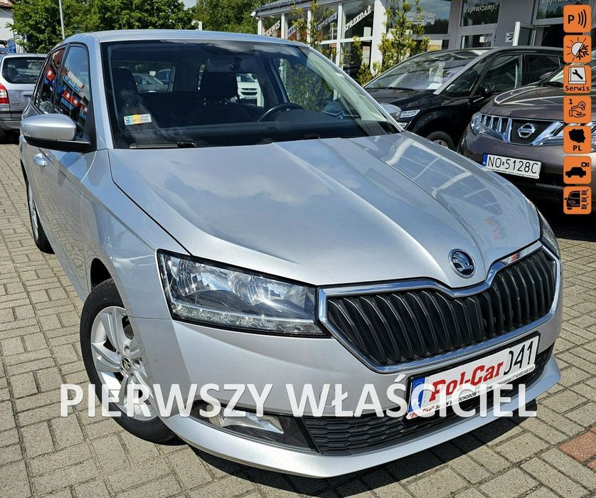 Skoda Fabia 2020 model, kamera, led,,tempomat, serwis