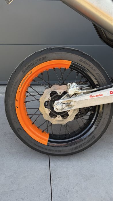 Ktm 500 exc six days supermoto modelo 2017