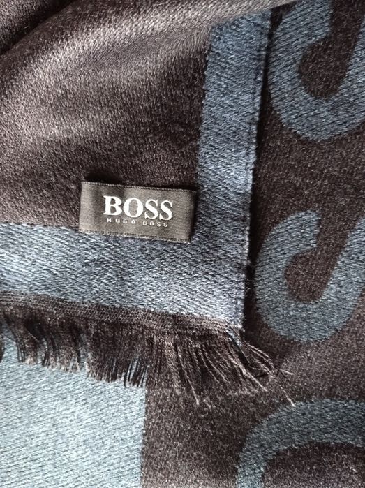 Шарф HUGO Boss, мужской шарф
