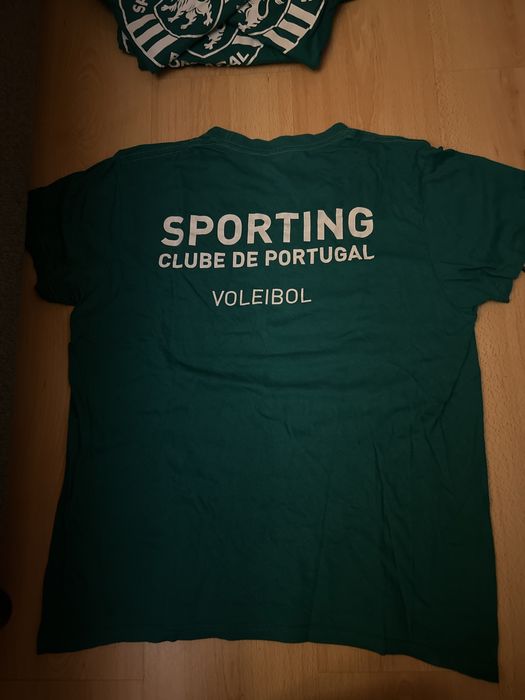 5 t-shirts do voleibol do Sporting