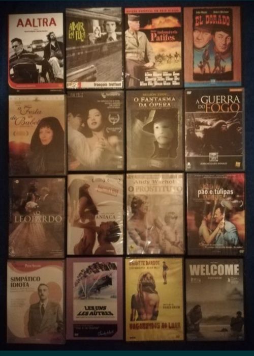 Lote 155 DVD's originais (Lote 8)