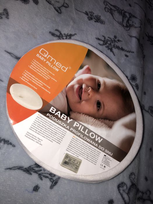 Qmed baby pillow poduszka profilowana