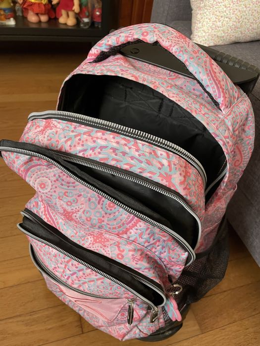 Mochila Totto trolley com estojo