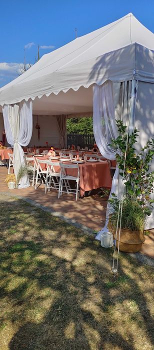 Wynajem namiotu, mebli, zastawy, obrusów, serwet, ścianki, dekoracje