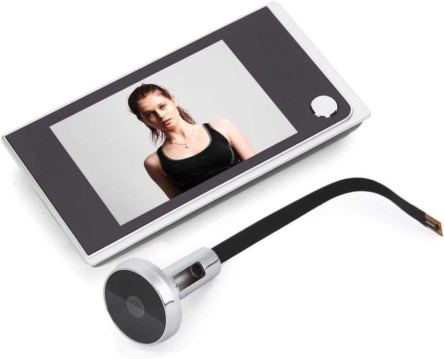 Uszkodzony! Wizjer Drzwi Pełny HD LCD Szeroki Kąt Widzenia 120° MAGT