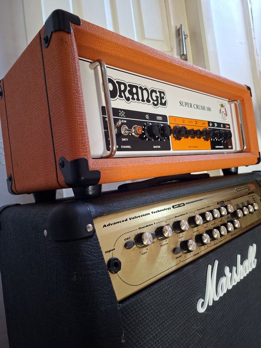 Amplificadores de Guitarra Orange e Marshall