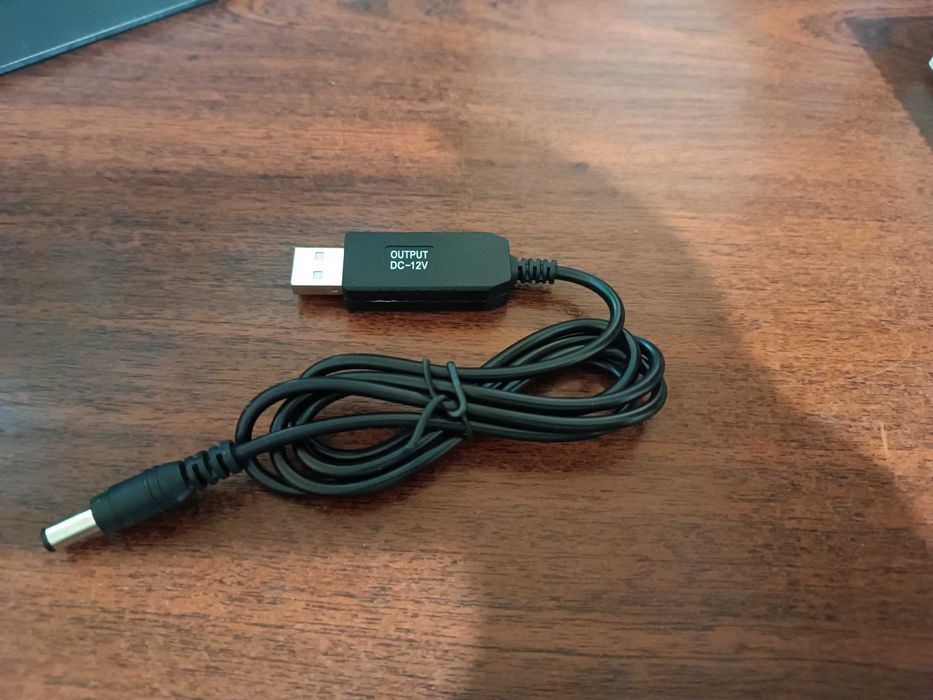 USB Кабель Для Живлення Роутера (5V-12V) BT156a