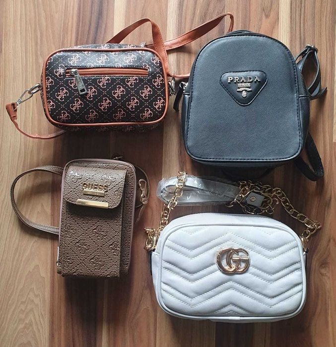 Torebki używane na wzór gucci prada  guess