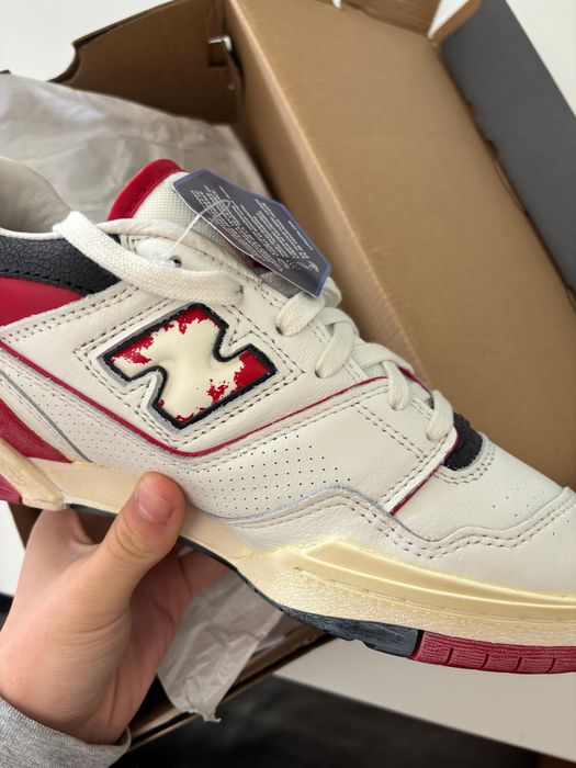 New Balance 550 Vintage Pack Team Red