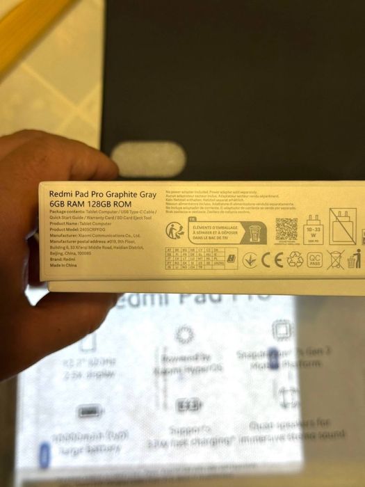 планшет Xiaomi Redmi Pad Pro-сучасний