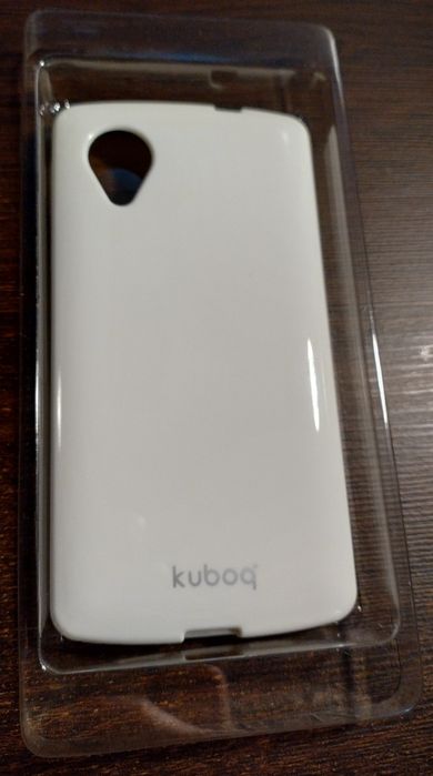 Pokrowce białe + folie na ekran LG Nexus 5 2szt.