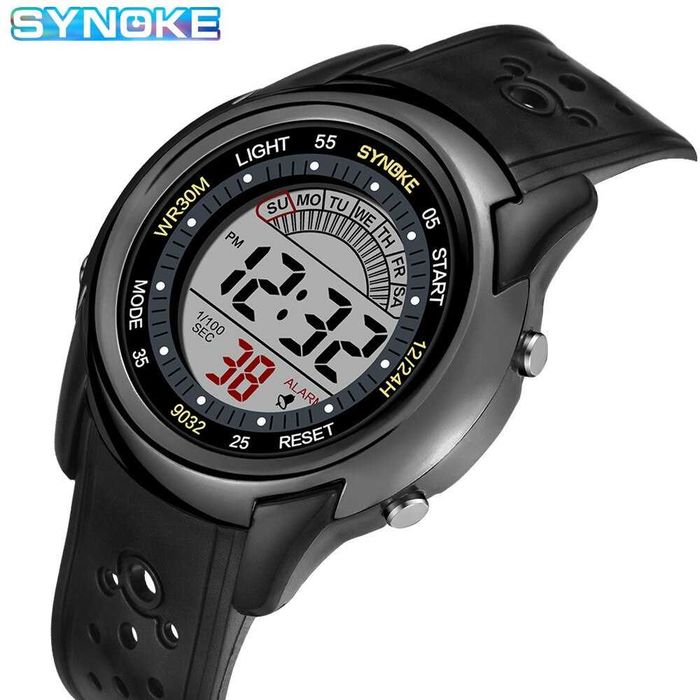 Zegarek Synoke cyfrowy elektroniczny sportowy datownik retro WR30