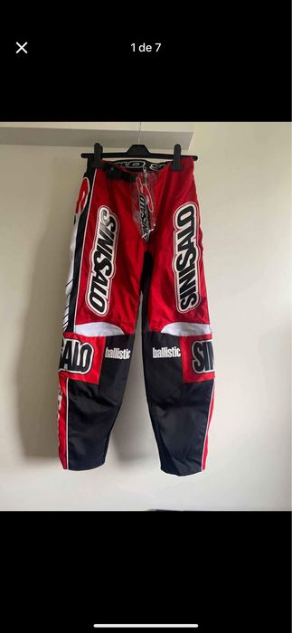 Calcas sinisalo motocross vintage