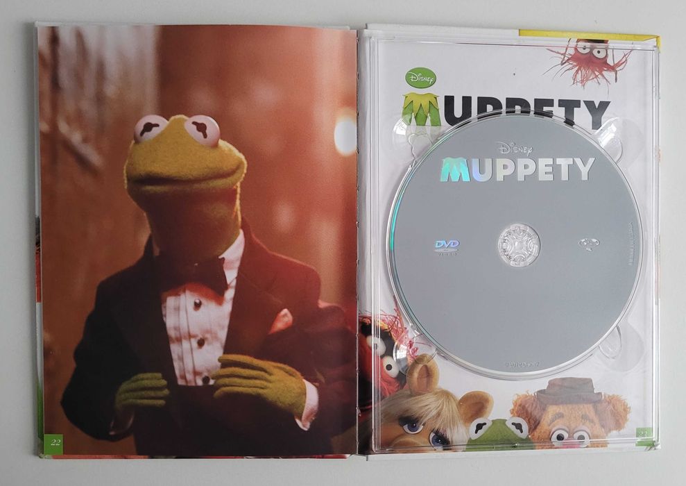 Muppety The Muppets DVD Disney Bajka Dla Dzieci Animowana Dubbing PL