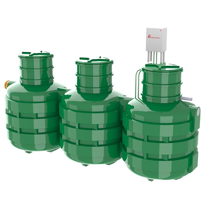 Biologiczna oczyszczalnia ścieków BioSolid dla 4 osób.