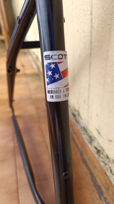 Quadro de Bicicleta Scott Boulder 26” Vintage + Espigão Ritchey
