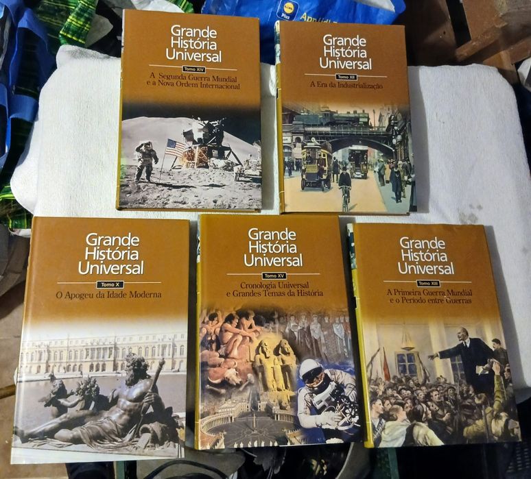 Coleção Antiga Grande História Universal  ver todas fotos