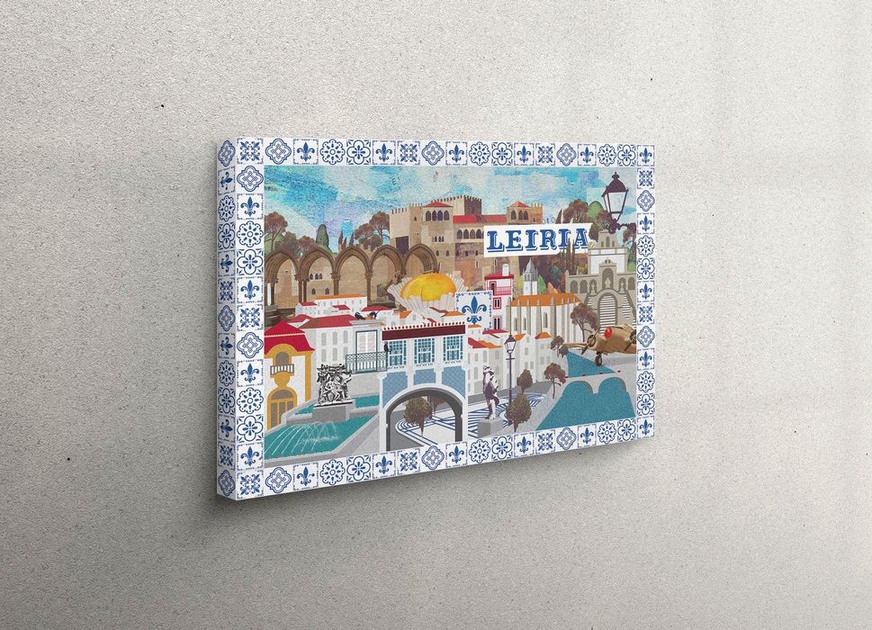 Tela "Leiria" - 50x35cm / 70x50cm