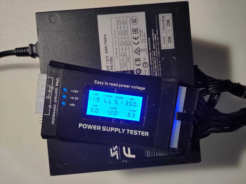 Блок живлення 750W Seasonic Focus 750 Platinum  (SSR-750PX)