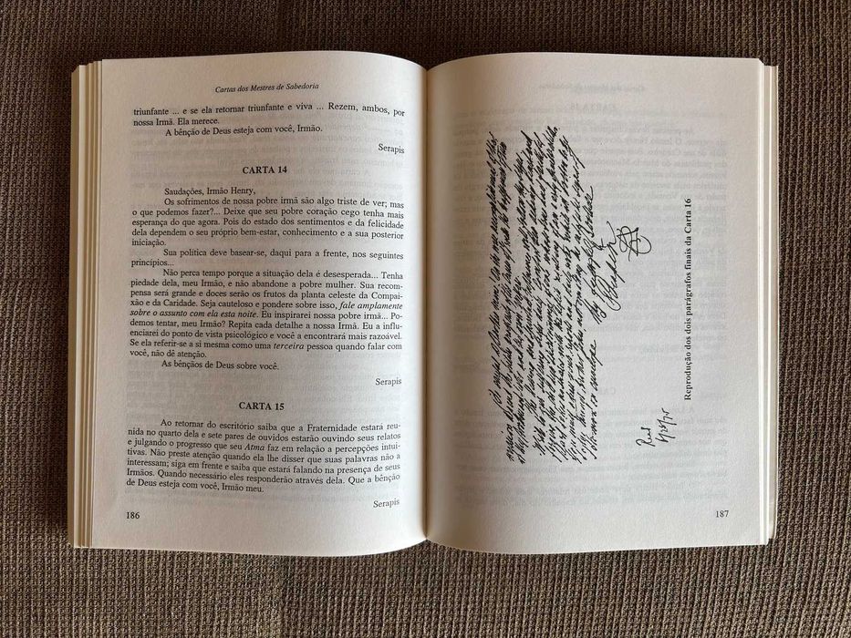 Livro Teosofia Sociedade Teosófica Cartas dos Mestres da Sabedoria