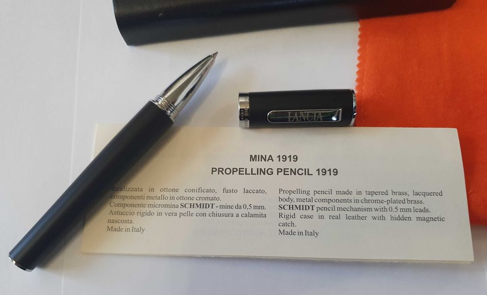 Unikatowe Pióro Kulkowe LANCIA Giorgio Fedon 1919