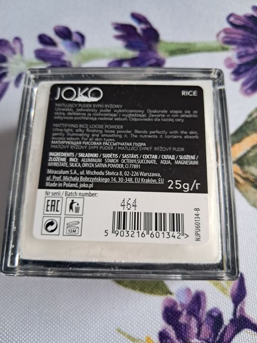 Joko puder sypki ryżowy 25g