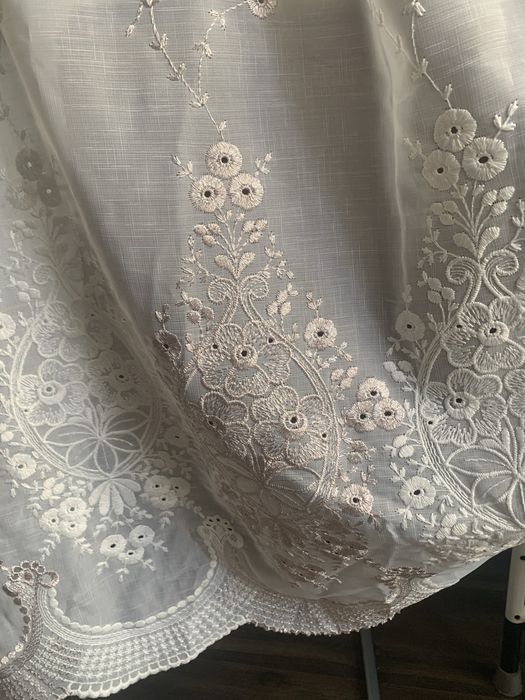 Тюль фатін, ширина 5 м, висота 2,9 м