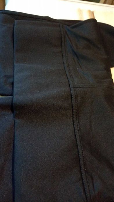 Legginsy Czarne z paskiem wyszczuplającym XL/XXL