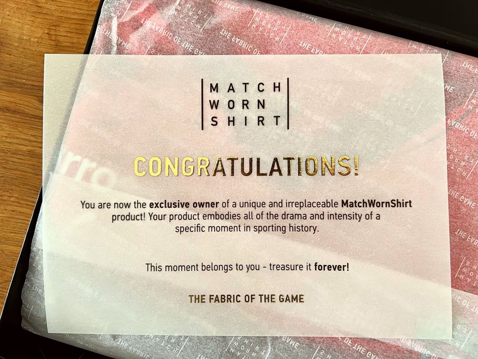 Camisola usada e autografada por Uroš Račić na vitória do SC Braga