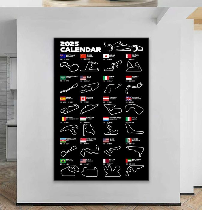 F1 Формула 1 Календар 2026  Гоночні траси