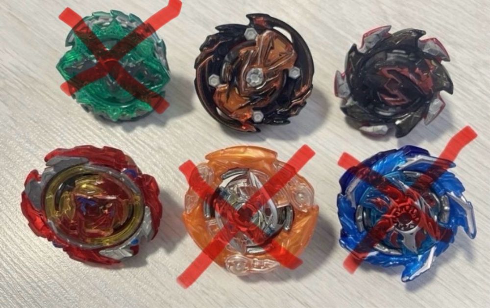 Бейблейды в отличном состоянии