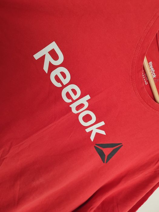 2xl XXL Reebok t-shirt koszulka czerwona