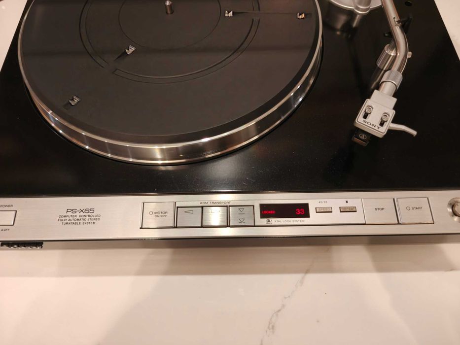 SONY PS-X65 Gramofon Direct Drive ! Potężny model ! TOP