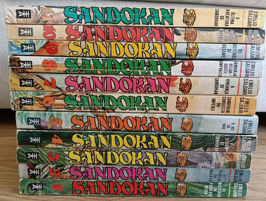 Sandokan 11 Volumes - Colecção completa