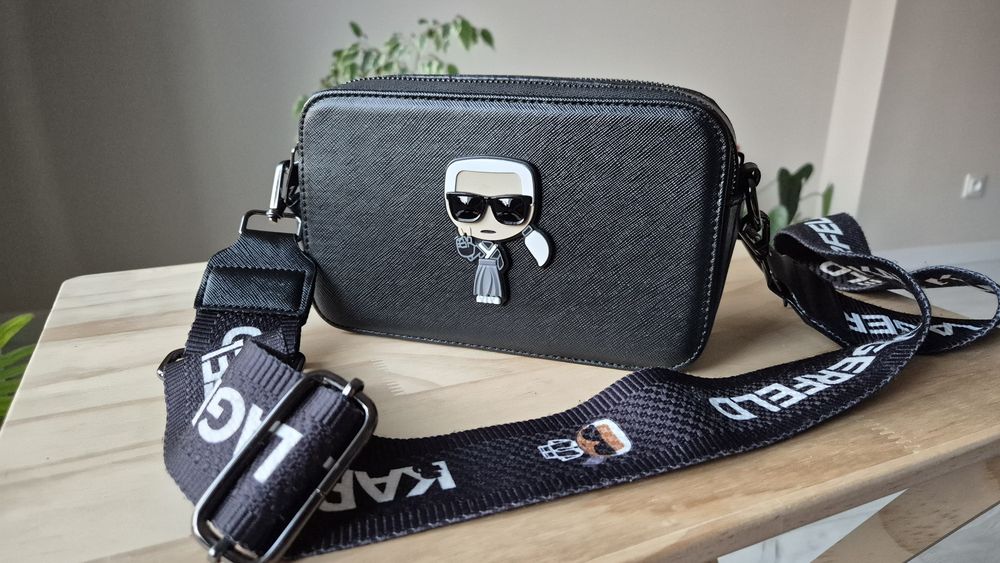 Torebka Karl Lagerfeld K/Ikonik Crossbody / Listonoszka | Stan Idealny