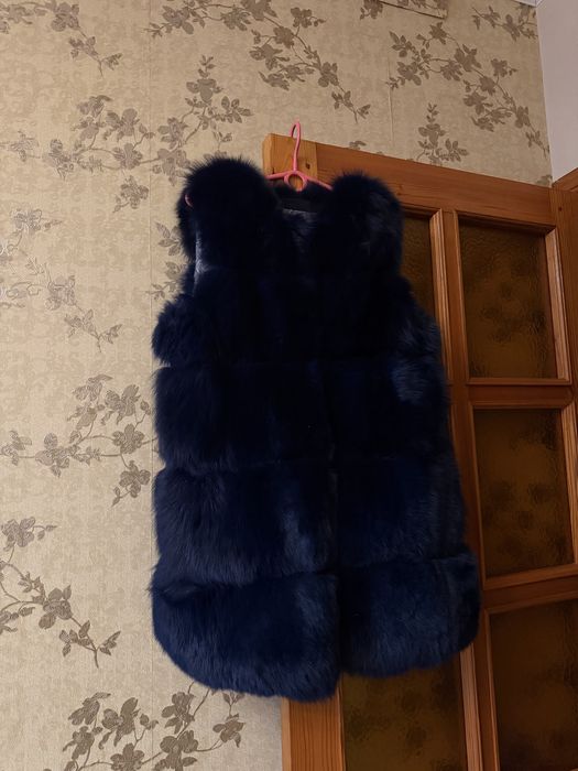 Жилетка  из песца